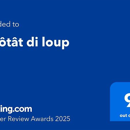 L'hôtât di loup Bed & Breakfast Courtedoux Ngoại thất bức ảnh