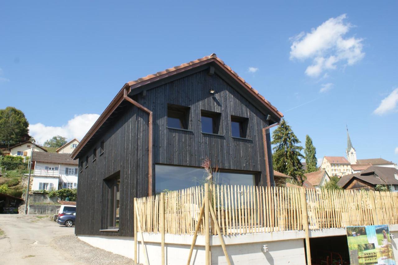 L'hôtât di loup Bed & Breakfast Courtedoux Ngoại thất bức ảnh